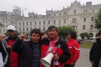 Grover Mamani ha tenido suerte