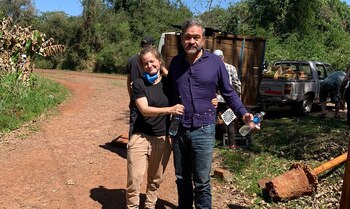 Carolina Markowicz y César Bordón