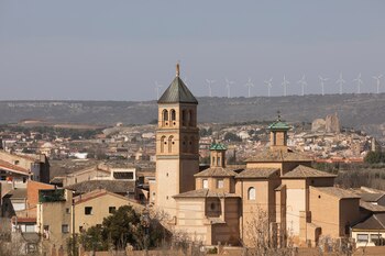 Iglesia parroquial de Nuestra Señora de la Misericordia, en la comarca del Campo de Borja (Shutterstock)