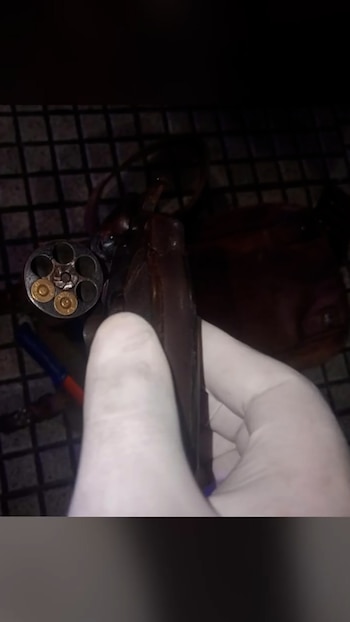 Los sospechosos llevaban un revólver