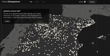 La web 'Deberíadesaparecer.com'