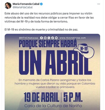 La precandidata presidencial por el