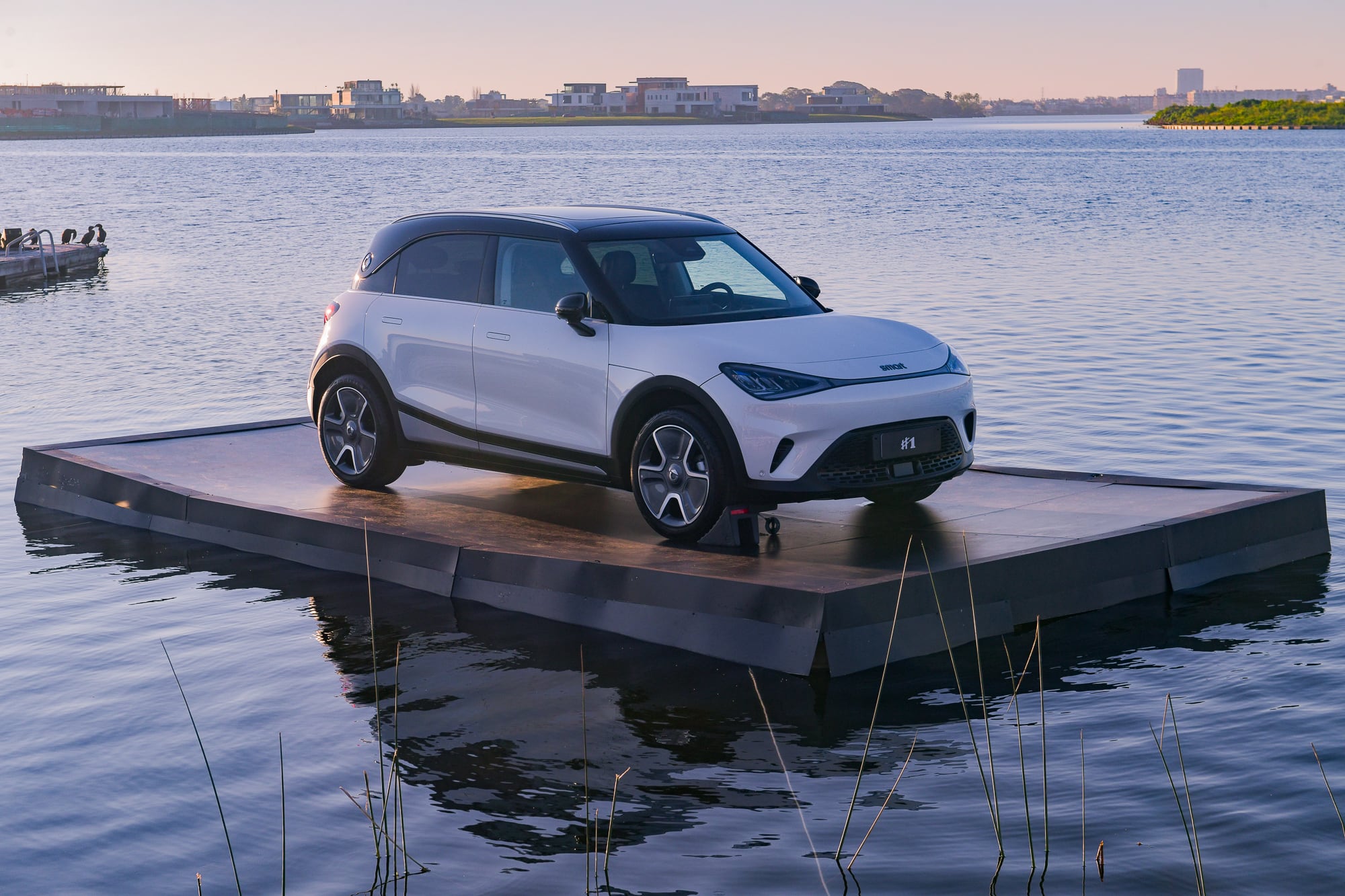 Los nuevos smart no entran en el cupo de autos exentos de arancel de importación por su precio. Herrero dijo que sería bueno subir el precio máximo actual para que tengan precios acordes a los de todo el mundo. (Jaime Olivos)