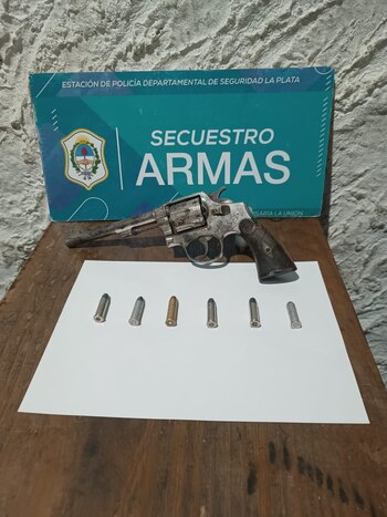 El arma que portaba el