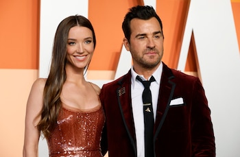 Justin Theroux y Nicole Brydon Bloom celebraron su boda a finales de 2025, y se convirtieron en padres pocos meses después (REUTERS/Danny Moloshok)