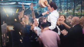 La celebración sorprendió - crédito