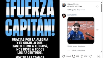 “Fuerza capitán”: el presidente Javier Milei le envió un mensaje de apoyo a Lionel Messi