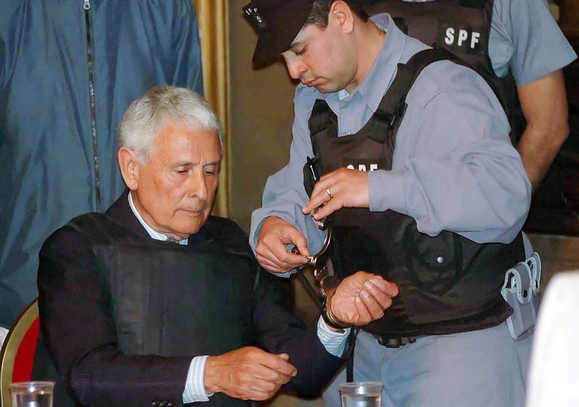 Miguel Etchecolatz murió mientras era juzgado por delitos de lesa humanidad (Télam)