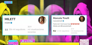 ¿Se dieron una nueva oportunidad? Marcelo Tinelli reacciona a publicación de Milett Figueroa y enciende las especulaciones. Captura: Amor y Fuego.