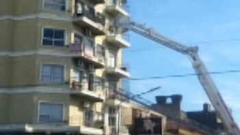 Los Bomberos debieron pedir refuerzos