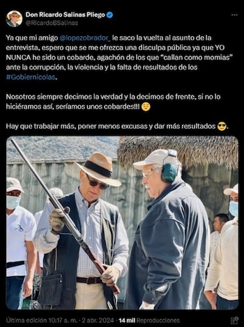 Ricardo Salinas Pliego reaccionó a