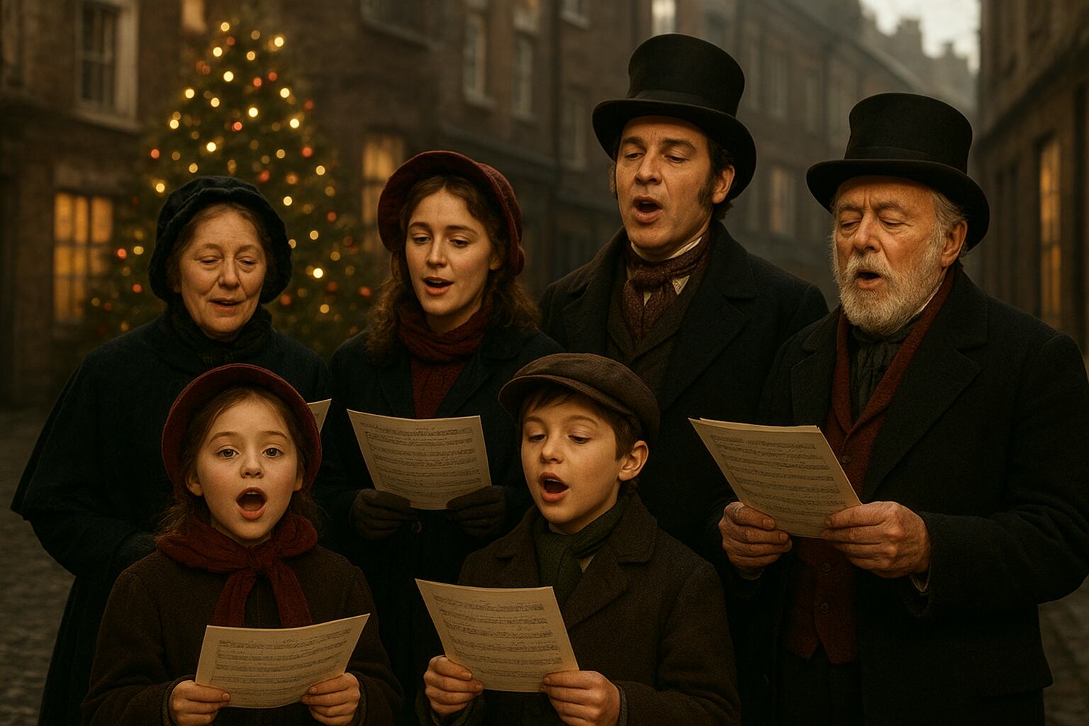 La tradición de los villancicos victorianos consolidó el canto navideño en Gran Bretaña y Estados Unidos durante el siglo XIX (Imagen Ilustrativa Infobae)