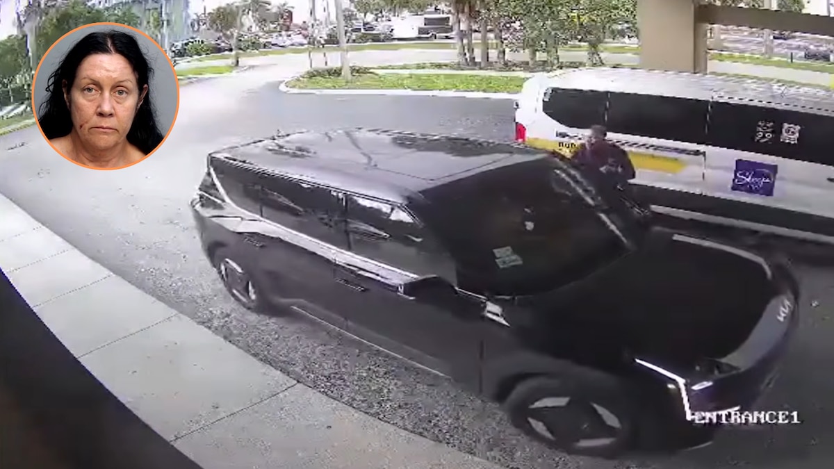Una mujer robó el auto de un conductor de aplicación y escapó desde un hotel en Miami Springs