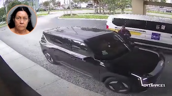 Una mujer robó el auto de un conductor de aplicación y escapó desde un hotel en Miami Springs
