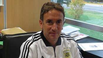 Beligoy, en su oficina en