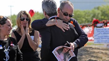 Familiares de la masacre de