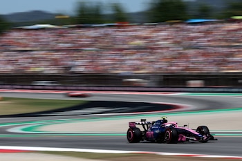Franco Colapinto volvió a sumar puntos con Alpine (Photo by Peter Fox/Getty Images)