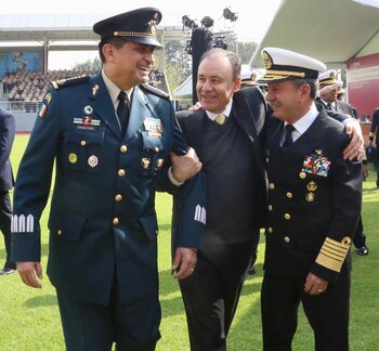 Alfonso Durazo y Luis Cresencio