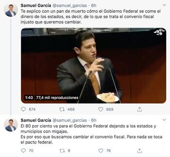 El legislador acusó que el