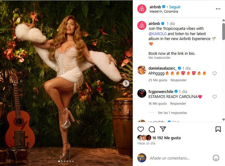 Karol G realizó el evento de lanzamiento de