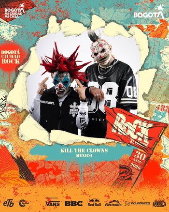 Kill the Clowns, proyecto mexicano de música electrónica y dubstep, llega a Rock Al Parque para cerrar con baile la edición 30 - crédito @rockalparque/Instagram