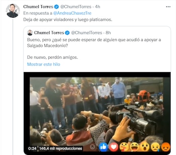 El comediante compartió el video