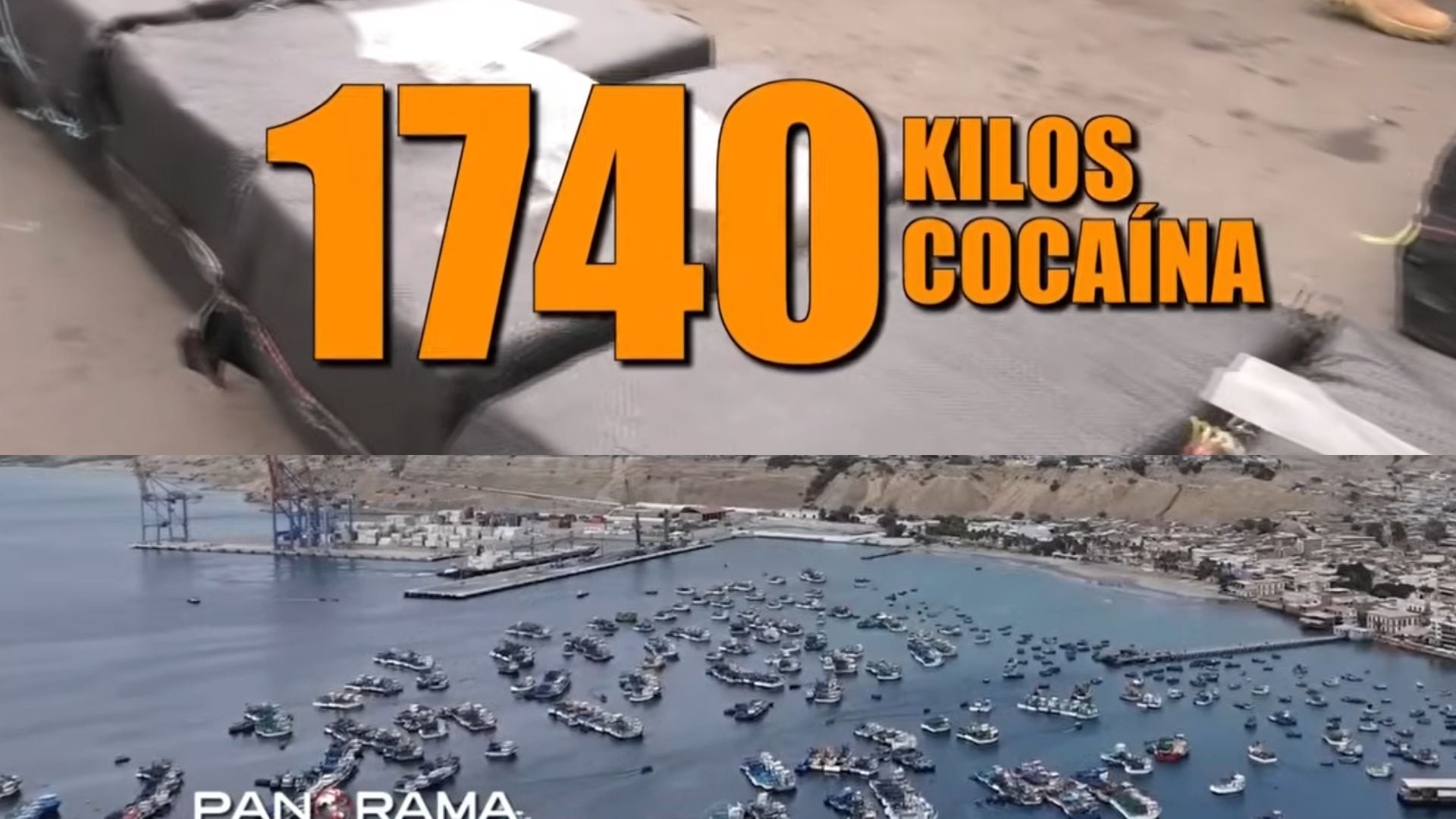 Las autoridades presumen que la droga tenía como objetivo llegar a Europa o Estados Unidos, donde su valor se multiplica.Composición: Panorama/ Infobae Perú