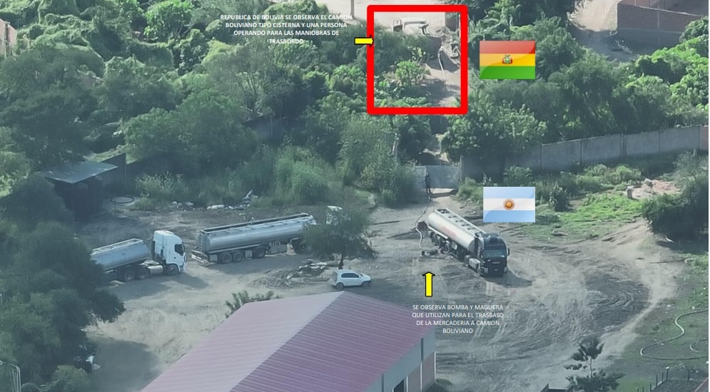 Con mangueras conectadas desde Salvador Mazza a Bolivia lograron contrabandear toneladas de aceite