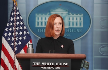 Jen Psaki, portavoz de la