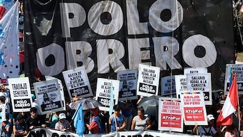 Marcha piquetera polo obrero