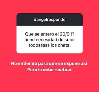 Ángel de Brito se refirió