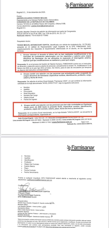 Documentos de Famisanar conocidos por