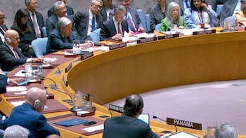 La intervención oficial insistió en la necesidad de honrar el marco normativo fundacional de la organización internacional como base para responder a los desafíos actuales y garantizar la paz y el desarrollo (Foto cortesía Cancillería de Panamá)