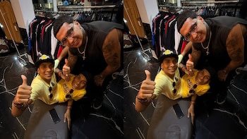 Los hermanos conocieron a figuras del entretenimiento colombiano - crédito siamesesdelecuador / Instagram