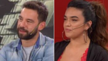 Cachete Sierra y Ángela Leiva