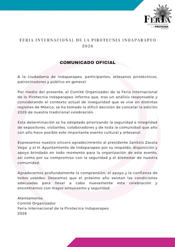 Comunicado de la Feria Internacional
