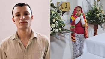 El delincuente de 29 años atacó a su pareja con un machete y le cortó las manos - crédito Acevedo Al Instante / Facebook