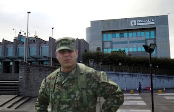 La Fiscalía acusará al general Federico Mejía por la liberación de un supuesto narcotraficante detenido en el Cauca - crédito Reuters/Ejército