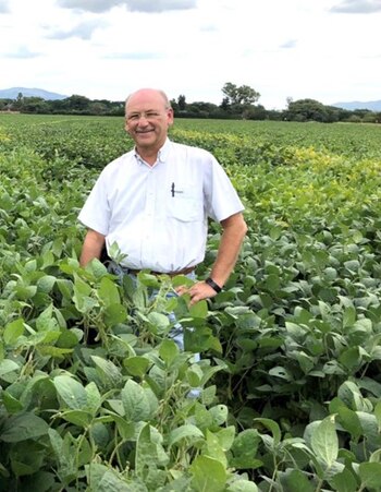 El agrónomo Daniel Ploper, director