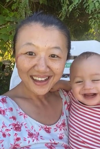 Karina Gao y Teo Croce,