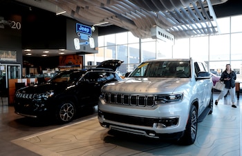 Entre las novedades que podrían llegar desde Estados Unidos con el acuerdo comercial con Argentina está el Jeep Wagoneer, según confirmó Stellantis Argentina. REUTERS /Rebecca Cook