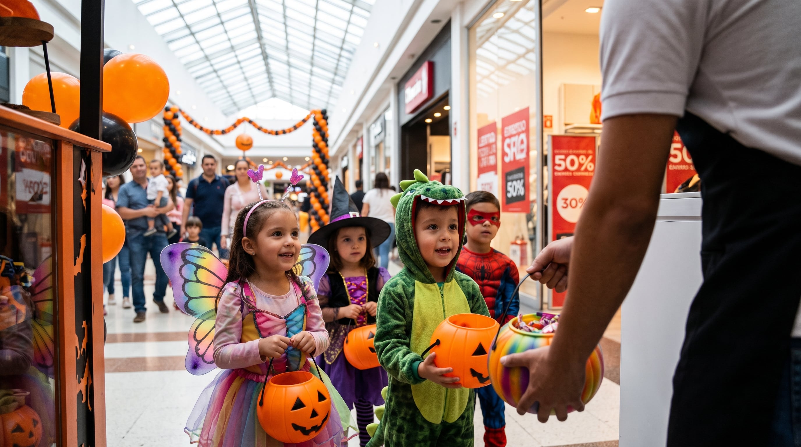 Halloween impulsa el comercio en Bogotá: centros comerciales proyectan hasta 30 % más visitantes