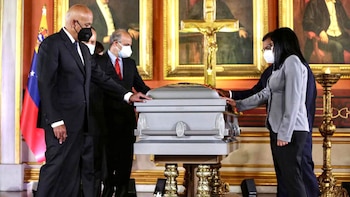 Jorge Rodríguez, Diosdado Cabello, Delcy