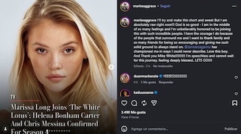 Marissa Long confirmó su