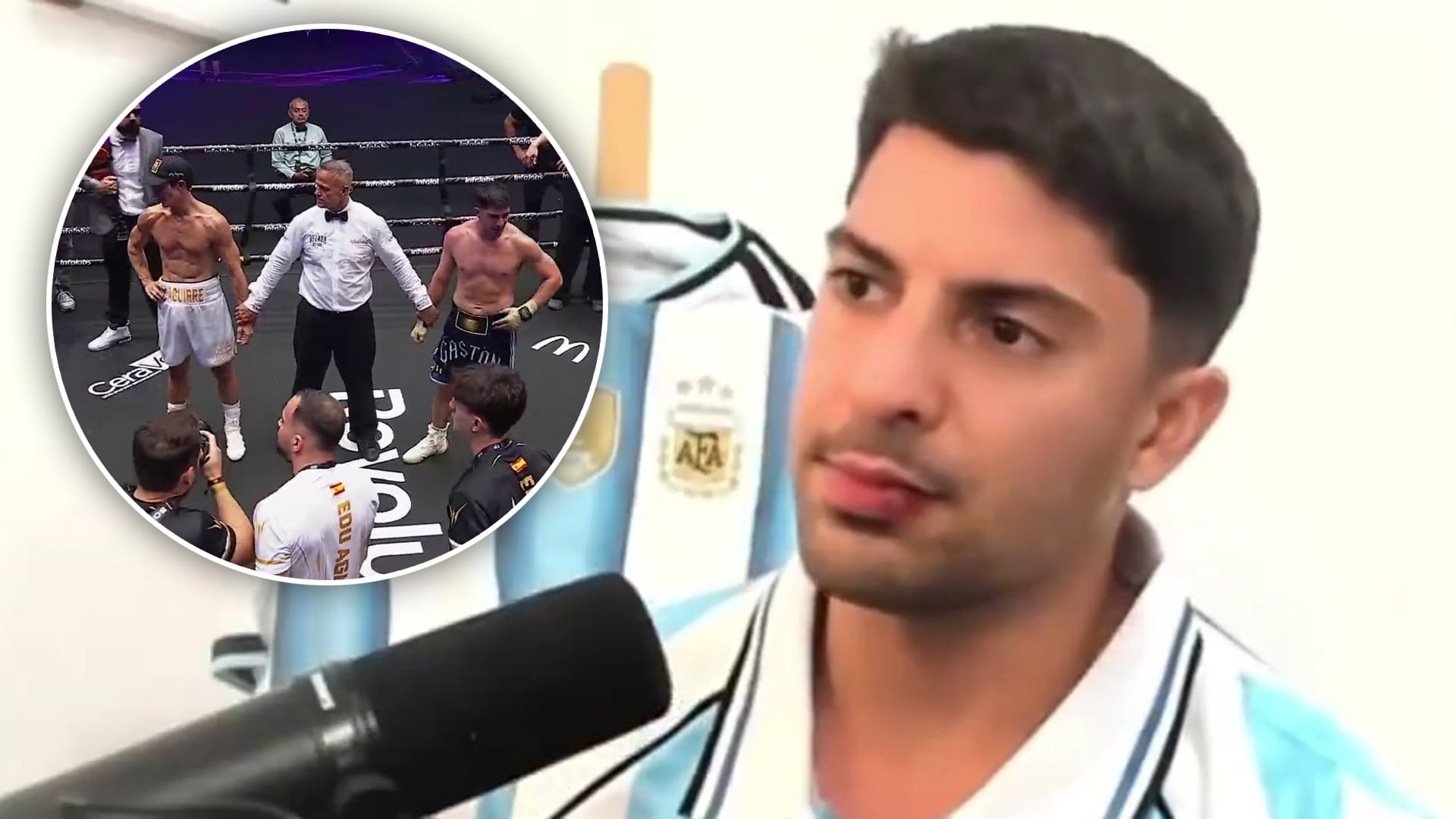 La “trampa” que denunció Gastón Edul en su derrota ante Edu Aguirre en La Velada 6: “Fue un poco raro”