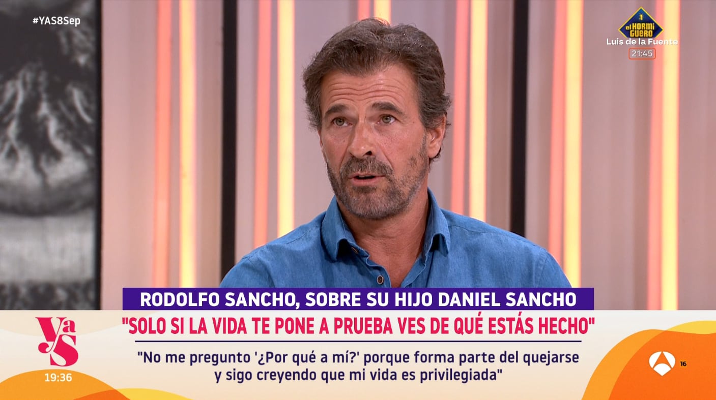 Rodolfo Sancho en 'Y ahora Sonsoles' (Atresmedia)