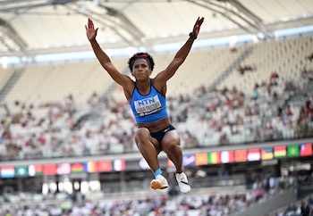 Martha Valeria Araujo será la cuota colombiana en el heptatlón olímpico de París 2024 - crédito Dylan Martinez/REUTERS