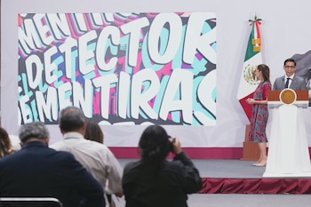 Claudia Sheinbaum habla sobre supuesta campaña de desprestigio en la que Javier Milei habría aportado más de 300 mil dólares. (Foto: Presidencia)