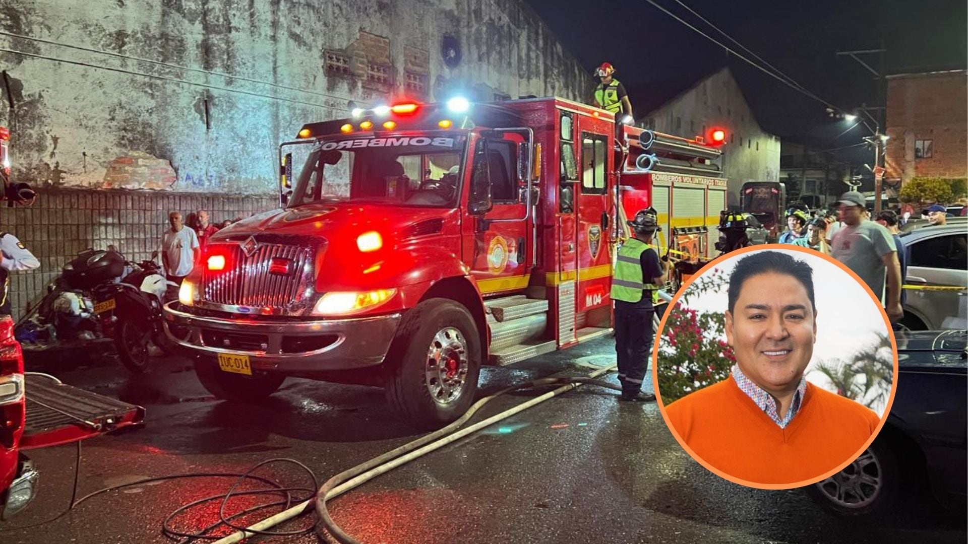 La Fiscalía investiga presuntas irregularidades en contratos entre Bomberos de Itagüí y el Área Metropolitana del Valle de Aburrá; en un caso en el que el testigo estrella es Misael Cadavid - crédito suministrada a Infobae Colombia