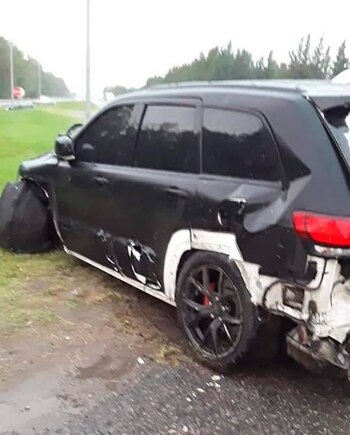 El arquero patinó con un